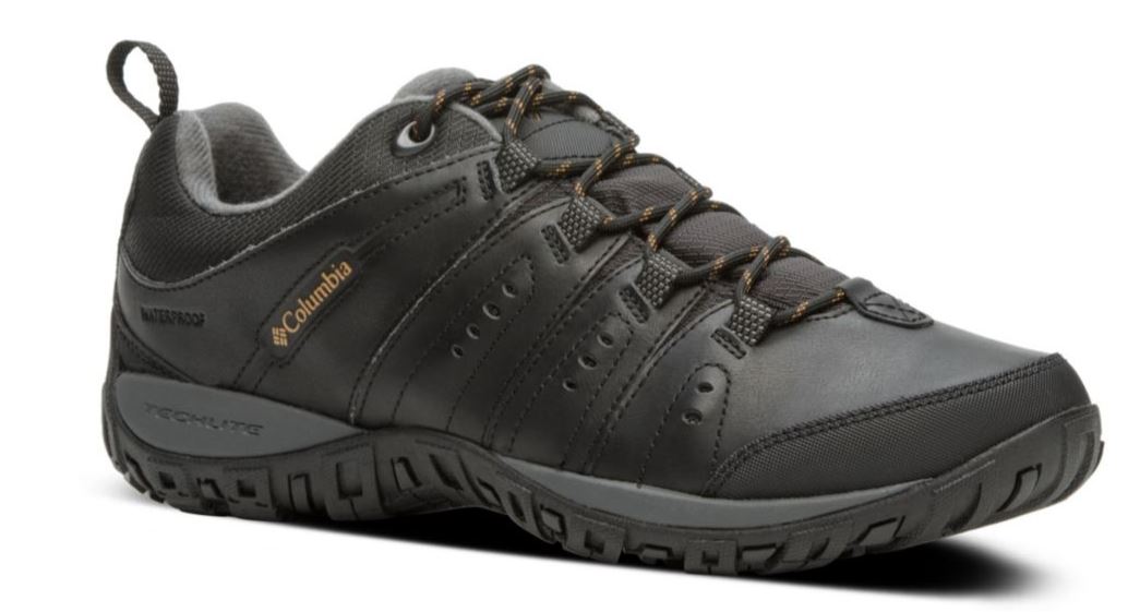 Columbia Woodburn Waterproof Black Shoe Black