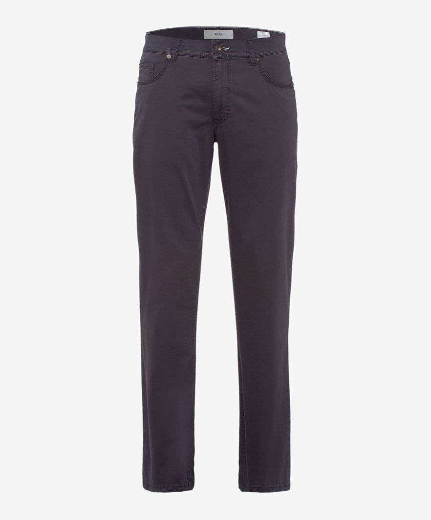 Brax X-Tall Cooper Fancy Charcoal Chino Charcoal