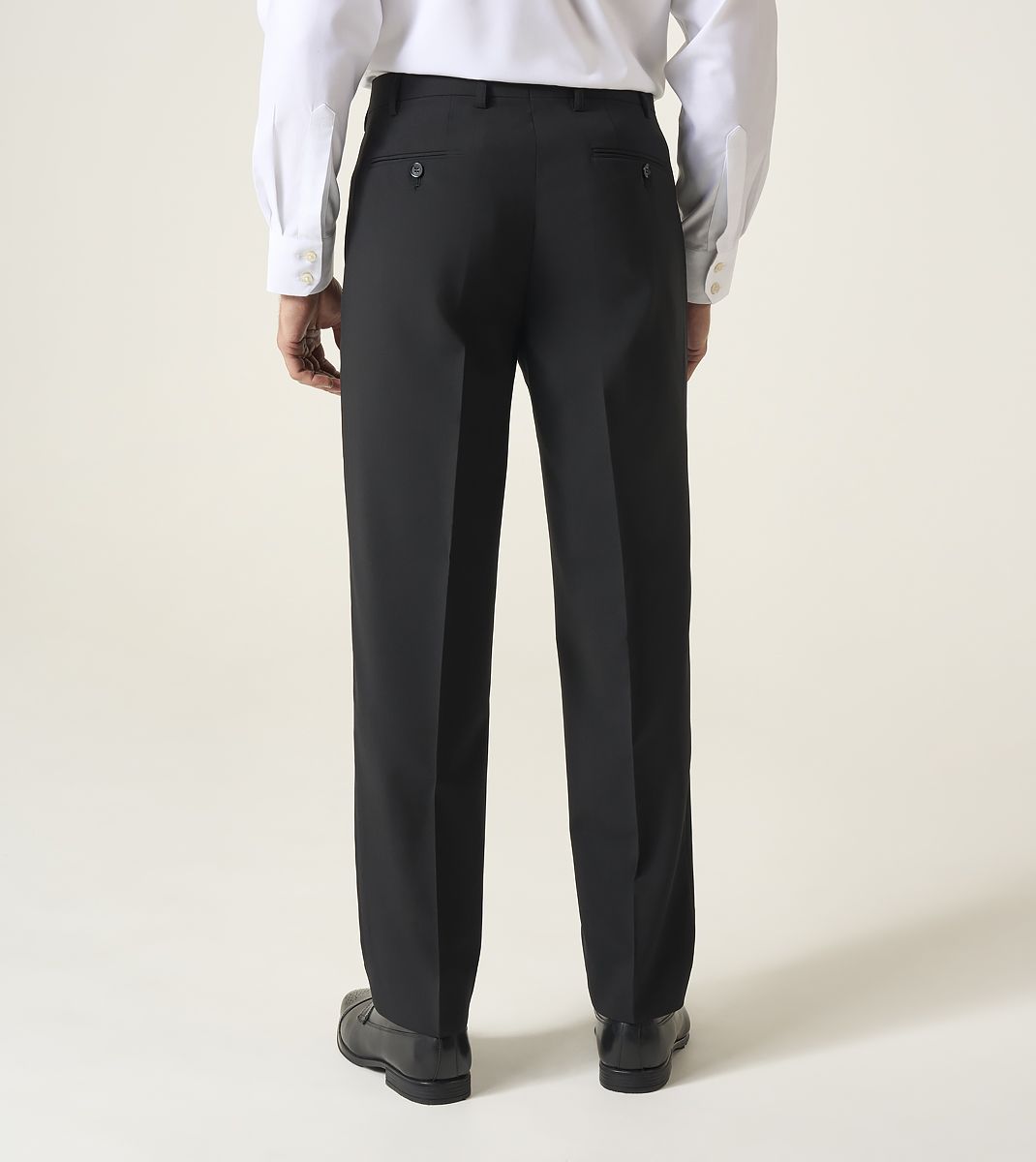 Skopes X-Tall Darwin Black Suit Trousers Black