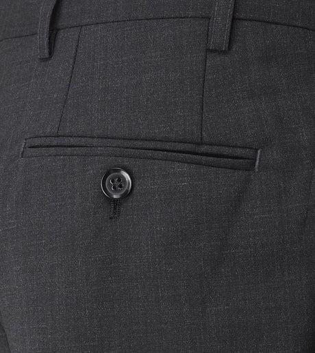 Skopes Darwin Grey Suit Trousers Charcoal