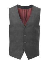 Skopes Darwin Extra Long Grey Waistcoat Charcoal
