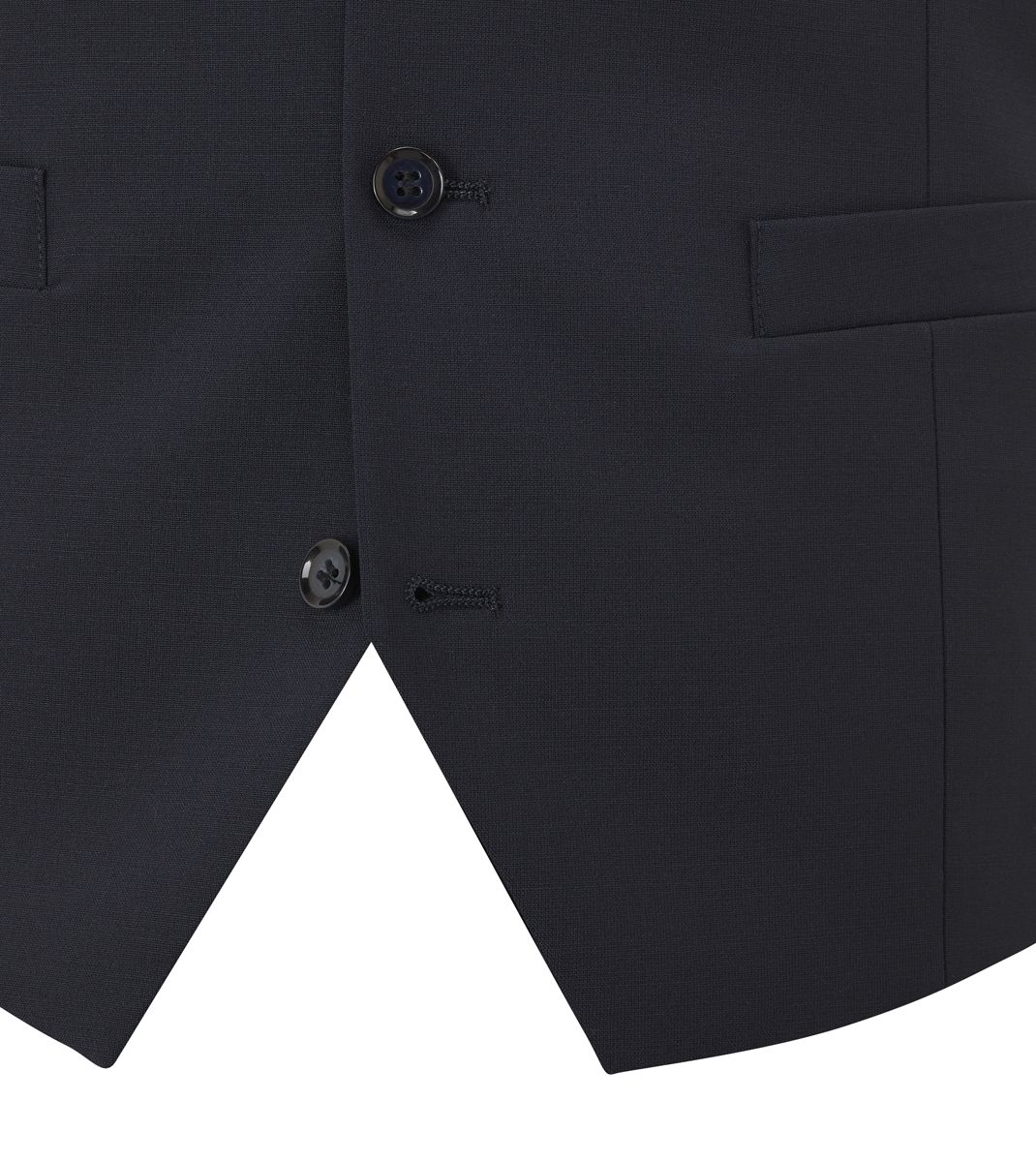 Skopes Darwin Extra Long Navy Waistcoat Navy