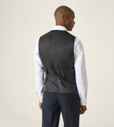 Skopes Darwin Extra Long Navy Waistcoat Navy