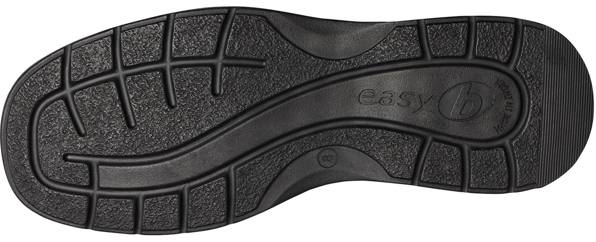 D.B Dalton Extra Wide Slip-On Black Shoe Black