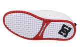 D.C. Court Graffik White & Red Cupsole White