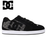 D.C. Net-Low-Cut Black & Grey Shoes Black