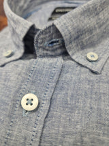 D.C.R.K. Oxford Short Sleeve Shirt Navy