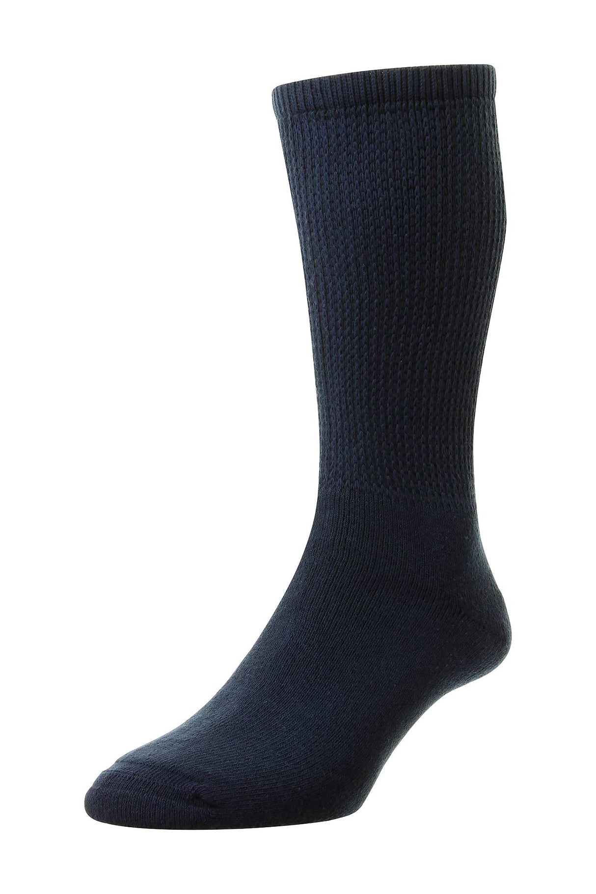 H.J. Hall Diabetic Navy Socks Navy