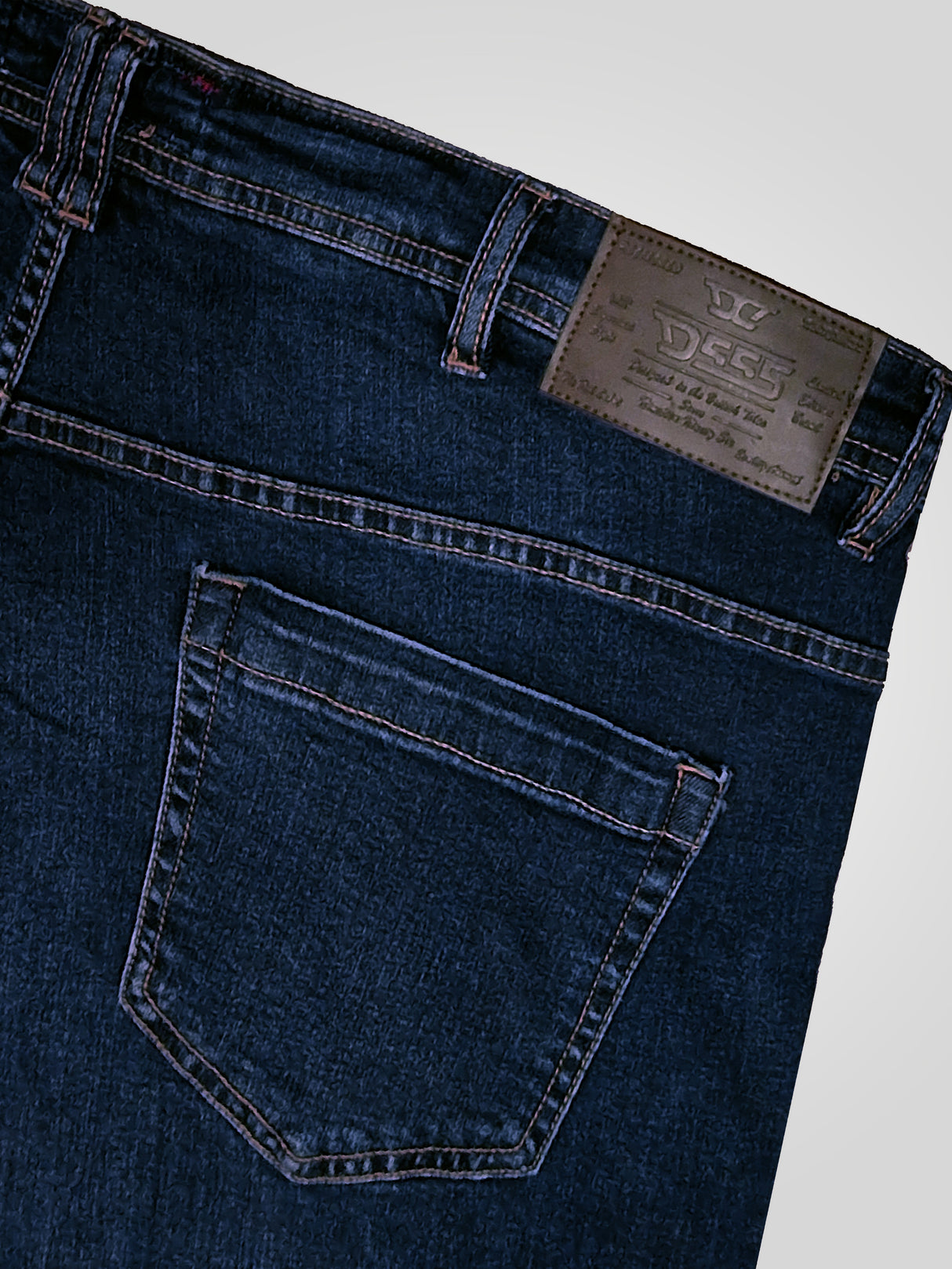 Duke Ambrose Blue Stretch Jeans Blue
