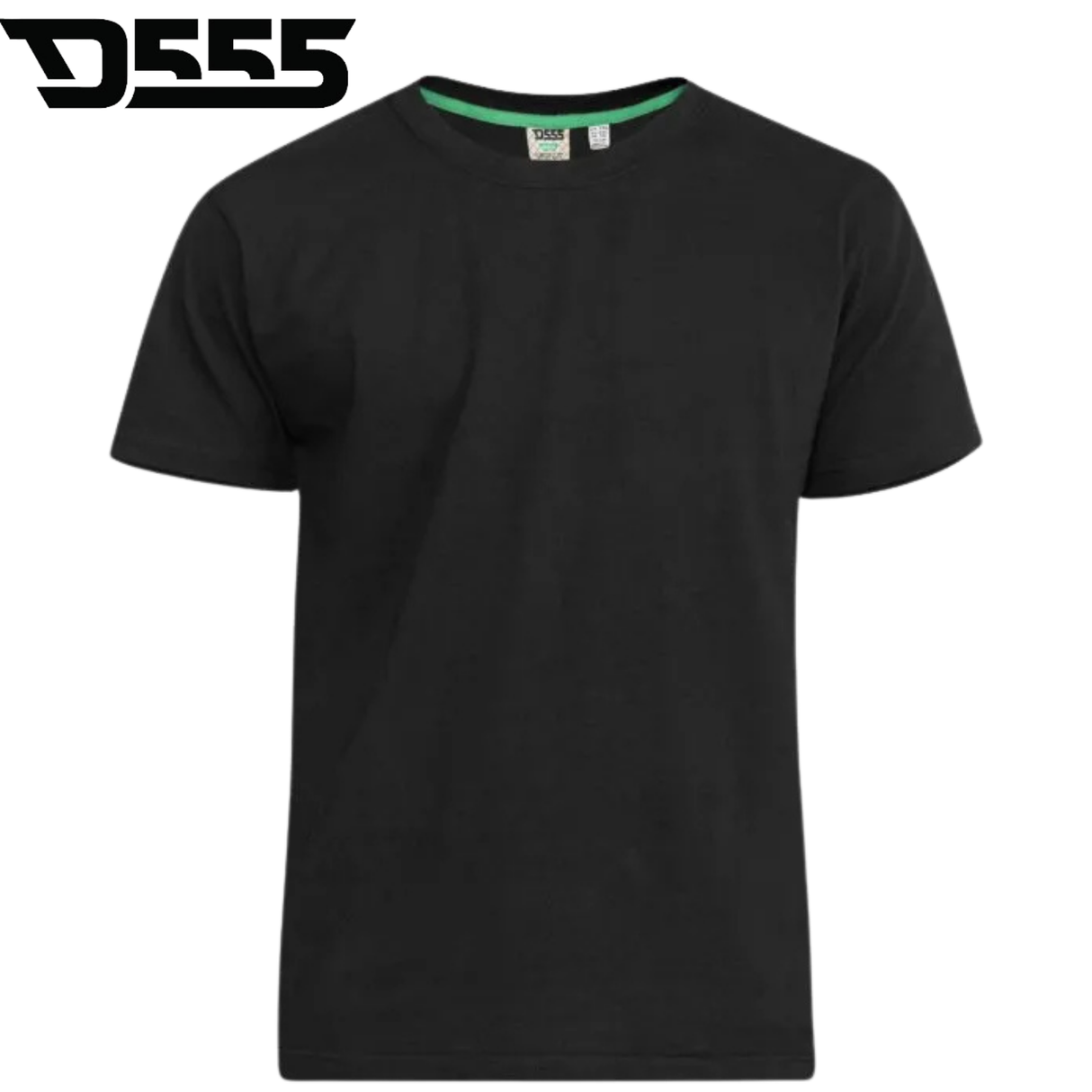 Duke Premium Weight Combed Cotton Tee Black