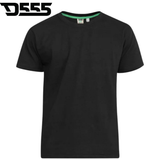 Duke Premium Weight Combed Cotton Tee Black