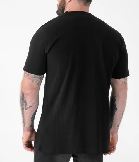 Duke Premium Weight Combed Cotton Tee Black