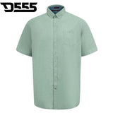 Duke Falmouth Linen Mix Mint Shirt Green