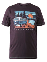 Duke V.W. Camper Van Printed T-Shirt Black