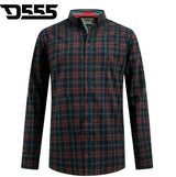 Duke Horsham Burgundy Check Shirt Wine