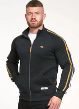 Duke Marston Full Zip Black Sweatshirt Black