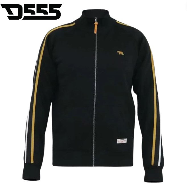 Duke Marston Full Zip Black Sweatshirt Black