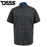 Duke Matlock Print Pattern Shirt Black