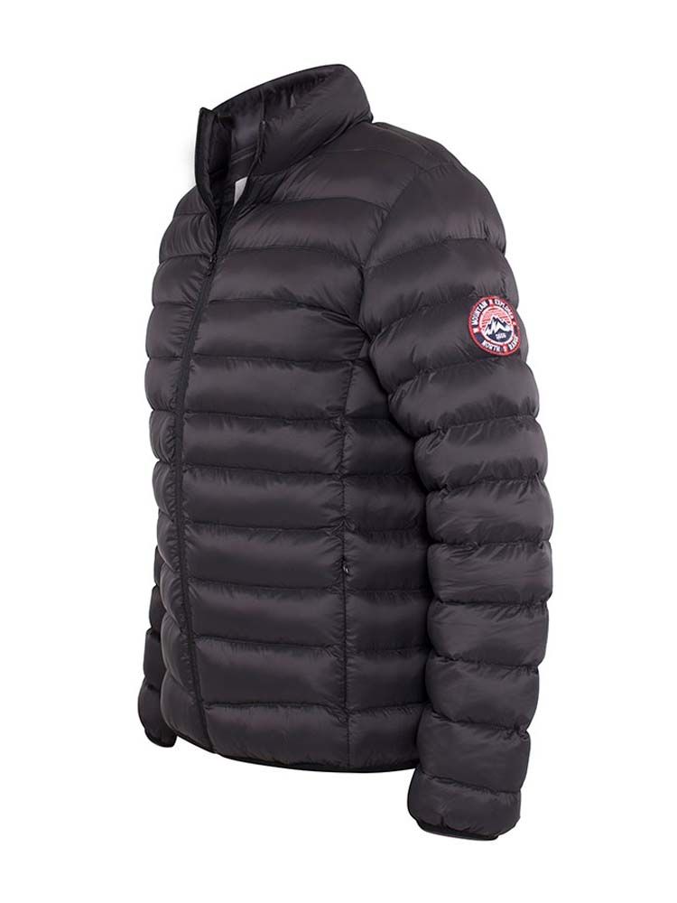 Duke Paxton Black Puffer Jacket Black