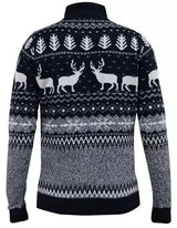 Duke Prancer Christmas Knit Sweater Navy