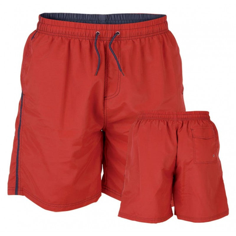 Duke Yarrow Red Swim Shorts Red