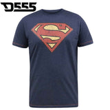 Duke Superman Logo Navy T-Shirt Navy