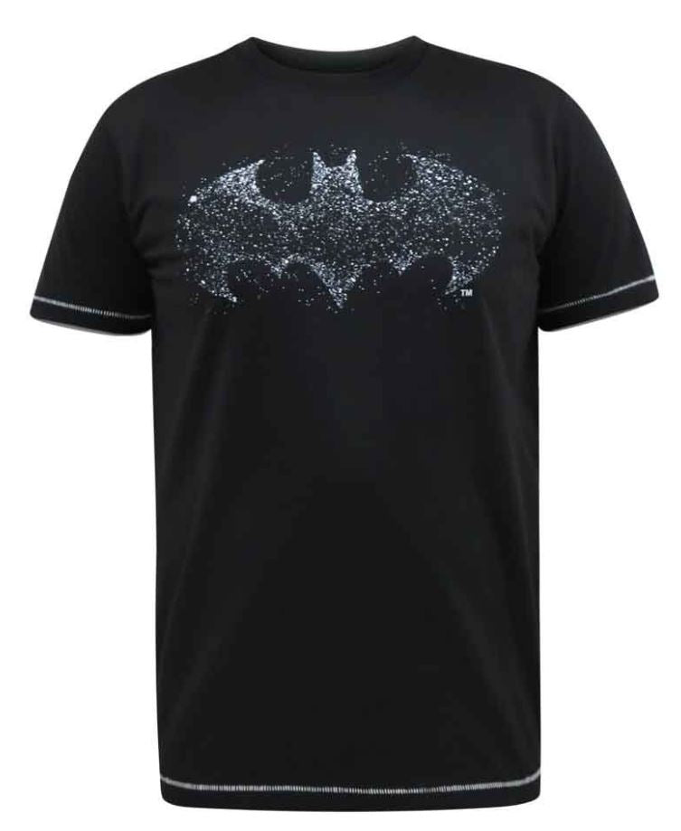 Duke X-Tall Batman Black Logo Tee Black