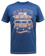 Duke X-Tall V.W. Van Logo Blue Tee Blue