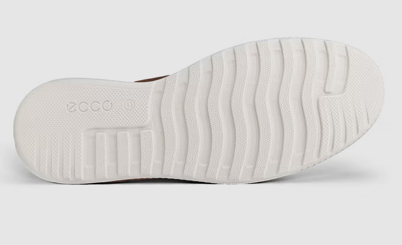 Ecco Byway Nubuck Brown Lace Shoe Brown
