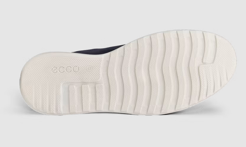 Ecco Byway Nubuck Navy Lace Shoe Navy