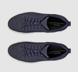 Ecco Byway Nubuck Navy Lace Shoe Navy