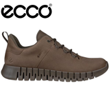 Ecco Gruuv Gortex Dark Clay Sneaker Brown