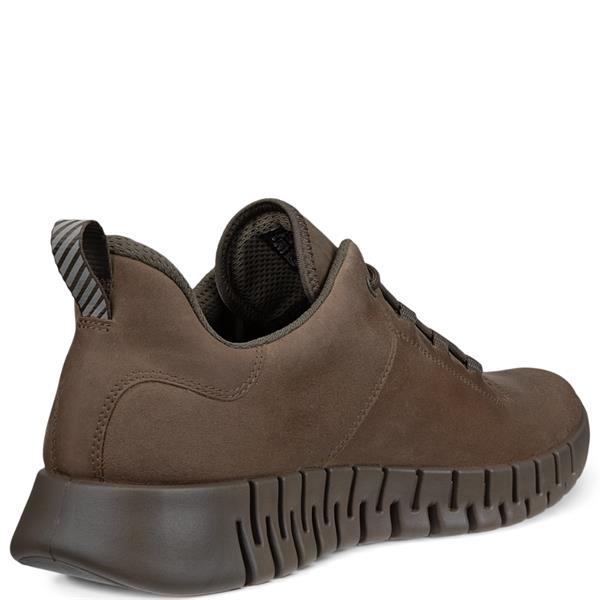 Ecco Gruuv Gortex Dark Clay Sneaker Brown