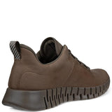 Ecco Gruuv Gortex Dark Clay Sneaker Brown