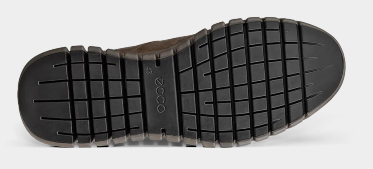 Ecco Gruuv Gortex Dark Clay Sneaker Brown