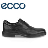 Ecco Helsinki Black Laced Leather Shoes Black