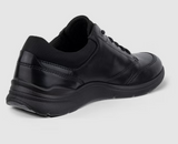 Ecco Irving Leather Black Lace Shoe Black