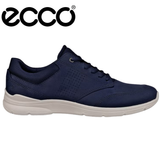 Ecco Irving Nubuck Midnight Lace Shoe Navy