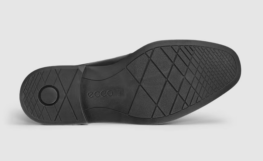 Ecco Melbourne Lace Black Formal Shoe Black