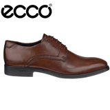 Ecco Melbourne Laced Mink Shoe Brown