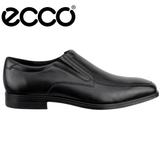 Ecco Melbourne Slip On Leather Shoe Black