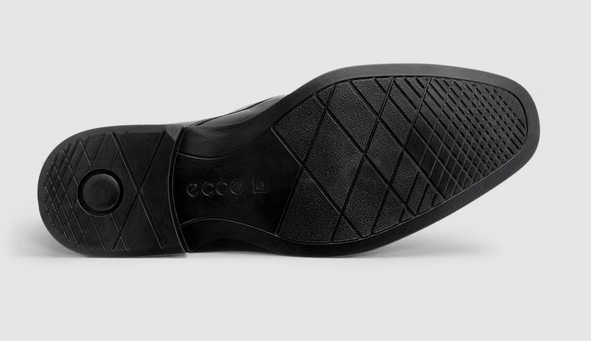 Ecco Melbourne Slip On Leather Shoe Black