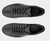Ecco Soft 7 Black Black Lace Shoes Black