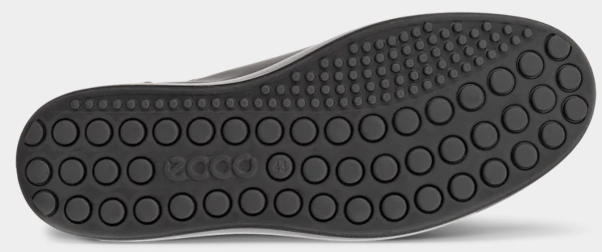 Ecco Soft 7 Black Black Lace Shoes Black