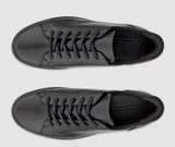 Ecco Soft 7 Leather Black Lace Shoe Black