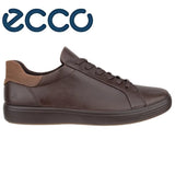 Ecco Soft 7 Mocha Laced Shoe Brown