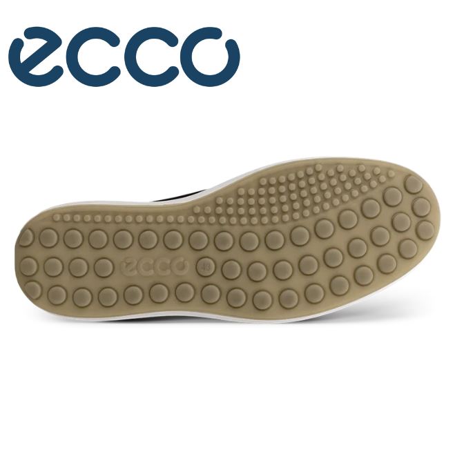 Ecco Soft Vii Laced Black Shoes Black