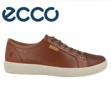 Ecco Soft V.I.I Laced Cognac Shoes Brown