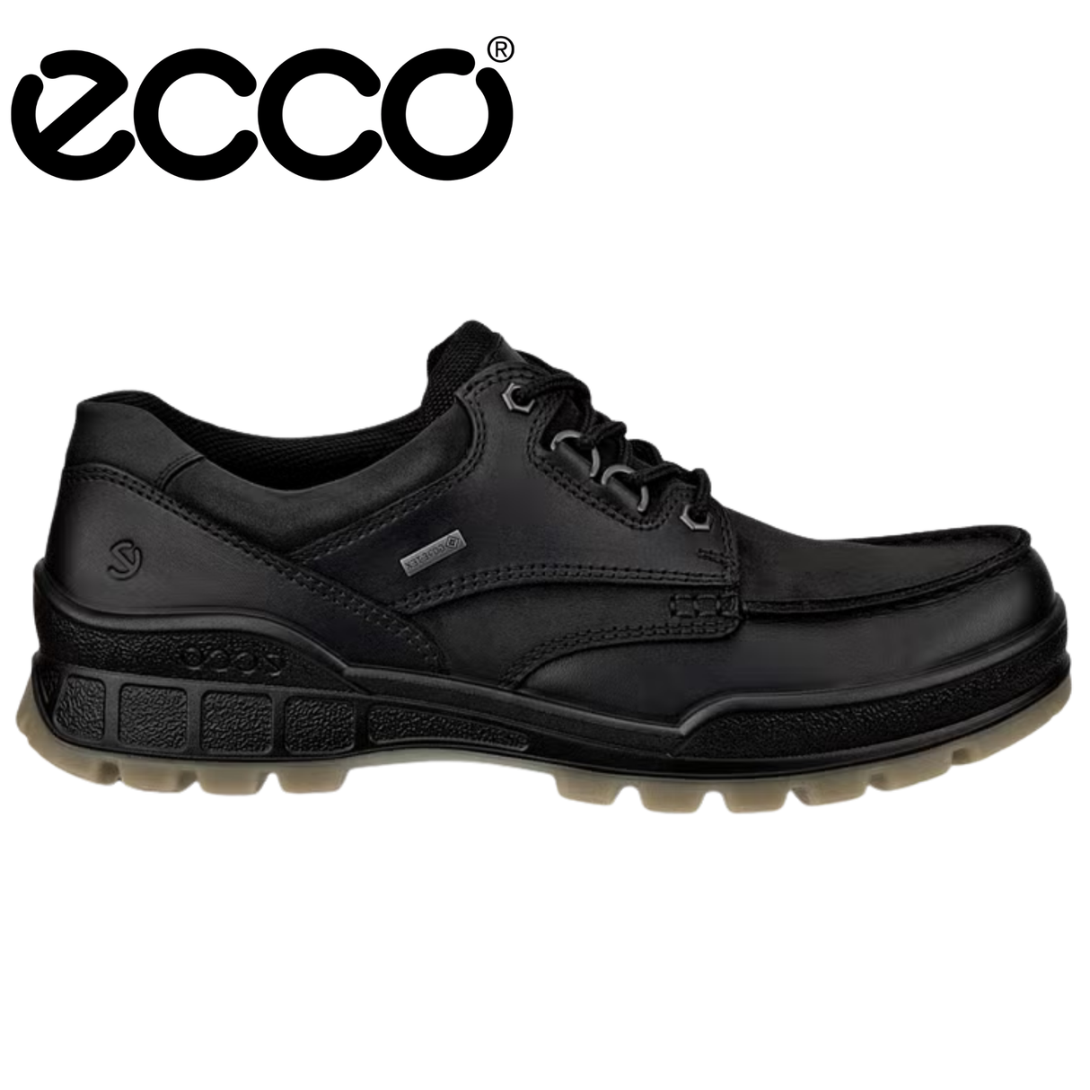 Ecco Track 25 Gore-Tex Black Laced Shoe Black