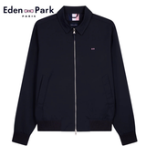 Eden Park Collared Harrington Jacket Navy